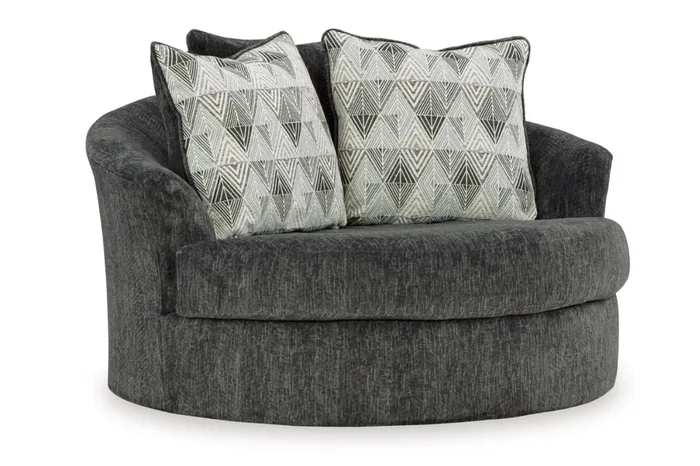 Biddeford Swivel Chair in Shadow