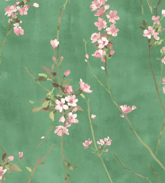 Blossom Fabric – Evergreen