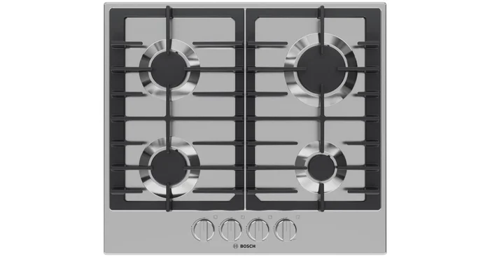 Bosch 300 Series 24 Inch Wide 4 Burner Natural Gas Cooktop with FlameSafe