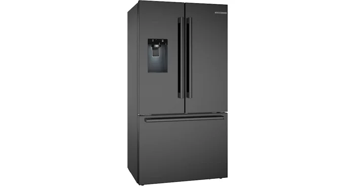 Bosch 36 Inch Wide 21.6 Cu. Ft. Energy Star Certified Fingerprint Resistant French Door Refrigerator with QuickIce Pro System and VitaFresh Plus