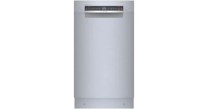 Bosch 800 Series 18 Inch Wide 10 Place Setting Built-In Fingerprint Resistant Front Control Dishwasher with CrystalDry and Home Connect