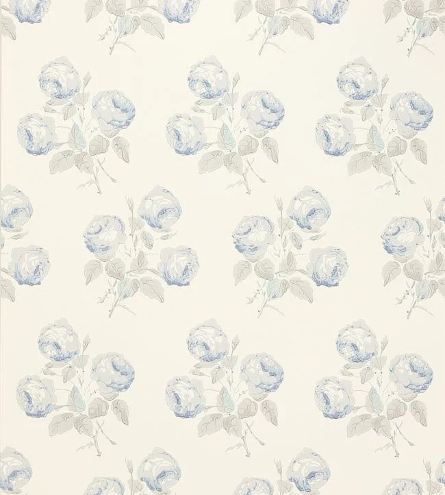 Bowood Wallpaper – Blue/Grey