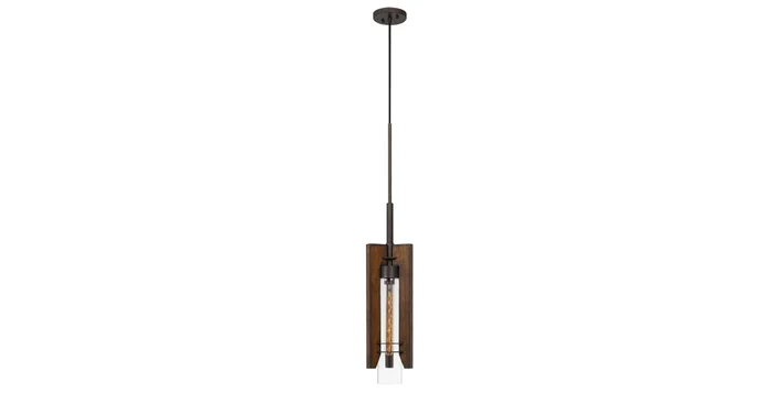 Cal Lighting Almeria Single Light 7″ Wide Mini Pendant