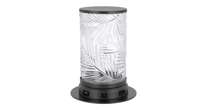 Cal Lighting Carrington 9″ Tall LED Column Table Lamp