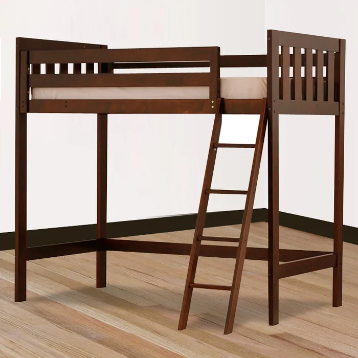 Canwood Alpine II Twin Loft Bed in Espresso