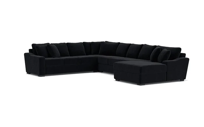 Casper 4 Piece XL Sofa Chaise Sectional, Right Facing – Custom Order