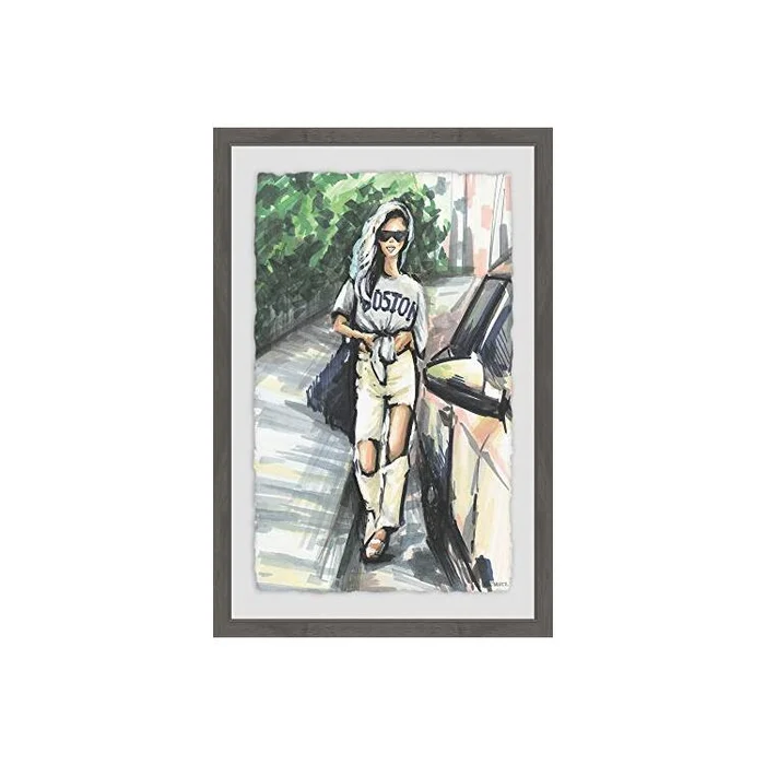Casual Chic Framed Painting Print