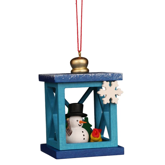 Christian Ulbricht ORNMNT-SNOWMAN LANTERN EACH