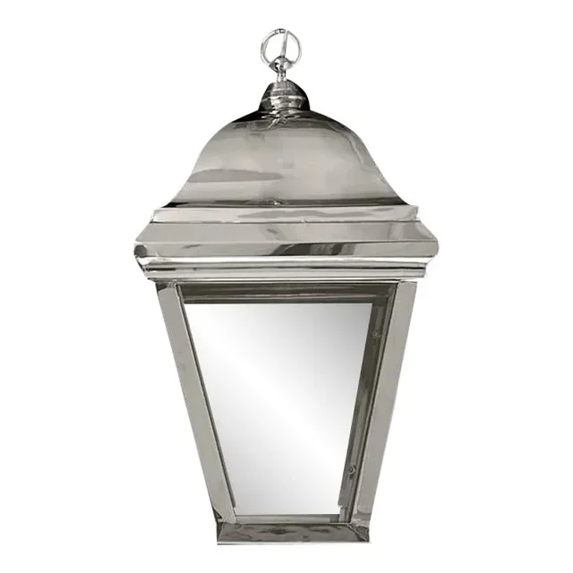 Claridge Lantern in Silver Finish