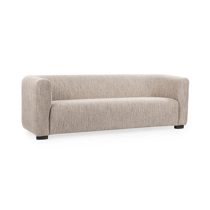 Classic Home – Andara Upholstered Fabric Sofa – Beige – 53051751