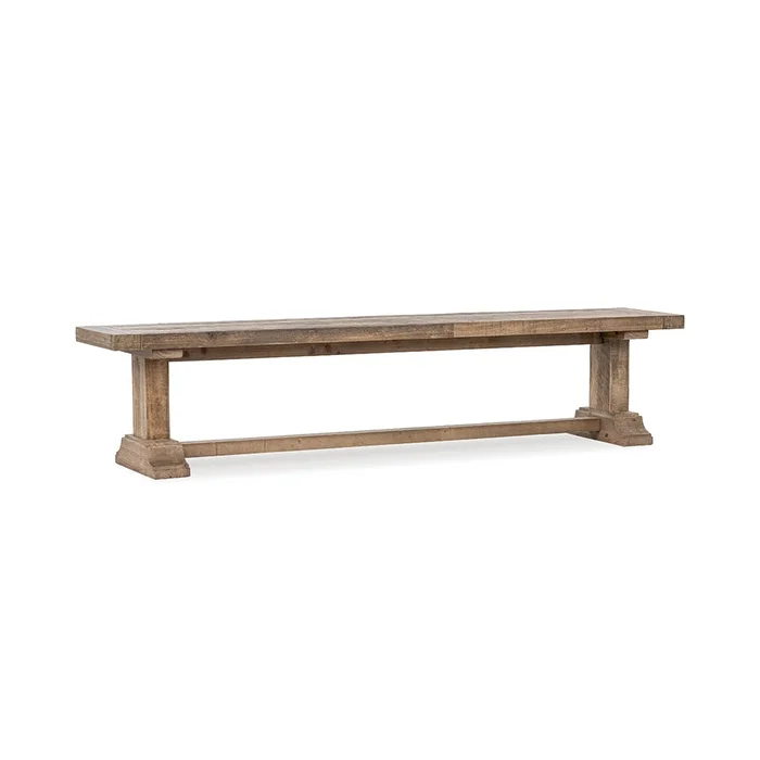 Classic Home – Dita Reclaimed Pine Wood Bench – Aged Pine – 53006229