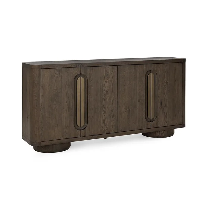 Classic Home – Tiber Wood Buffet Sideboard – Toasted Brown – 52004212