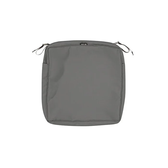 Classic Outdoor Patio Cushion Cover 23W x 3T Light Grey