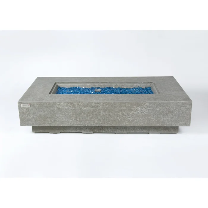Concrete Fire Tables with Propane Assembly for Outdoor Living Spaces – Ocean Rock USA