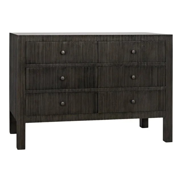Conrad 6 Drawer Dresser in Pale