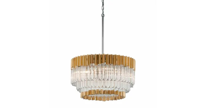 Corbett Lighting Charisma 10 Light 36″ Wide Chandelier with Crystal Shade