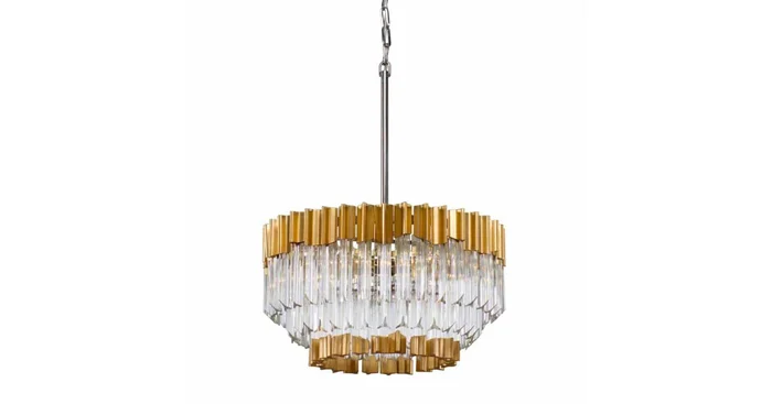 Corbett Lighting Charisma 5 Light 20″ Wide Chandelier with Crystal Shade