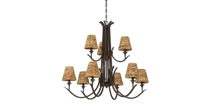Craftmade Kokomo 9 Light 36″ Wide Chandelier