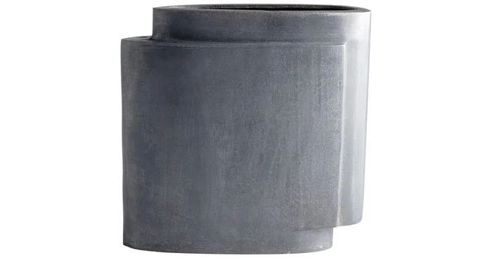 Cyan Design A Step Up 11-3/4″ Wide Aluminum Vase
