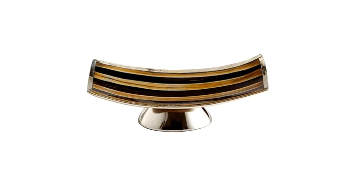 Cyan Design Vector 9-1/2″ Wide Aluminum, Horn Tray