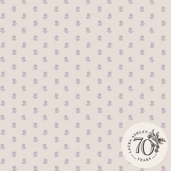 Daisy Wallpaper – Lavender Purple