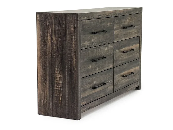 Dallas Dresser in Brown Butcher Block