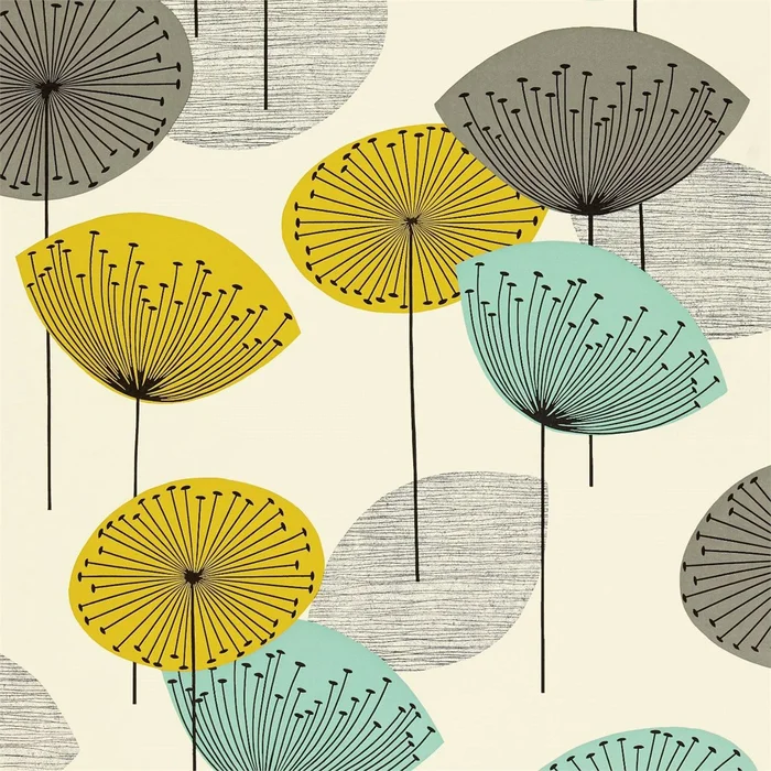 Dandelion Clocks Wallpaper – Chaffinch – DFIF210501 – Sanderson