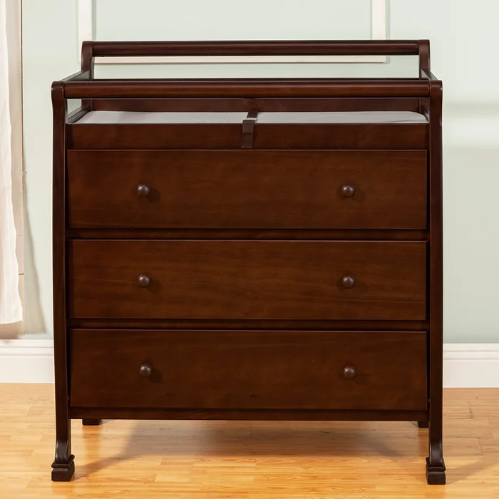 DaVinci Kalani 3 Drawer Changer in Espresso
