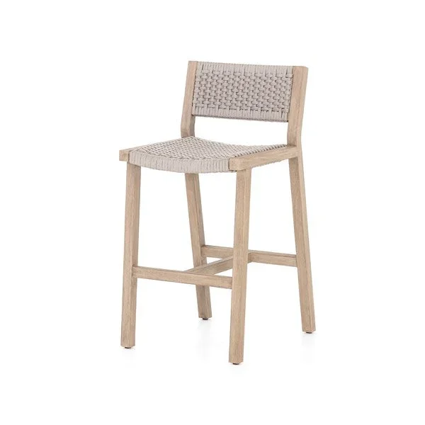 Delano Outdoor Bar Stool-Brown