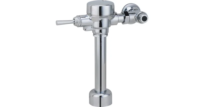 Delta 1-1/2″ Top Spud Water Closet Flush Valve with 11-3/4″ Maximum Height and Field Adjustable Flush from the Commercial Series