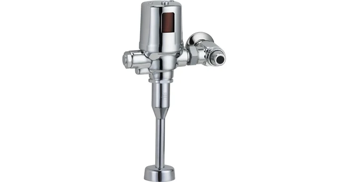 Delta 3/4″ Top Spud Motion Activated Urinal Flush Valve with 13″ Height and Factory Set 0.5 GPF from the Commercial Series