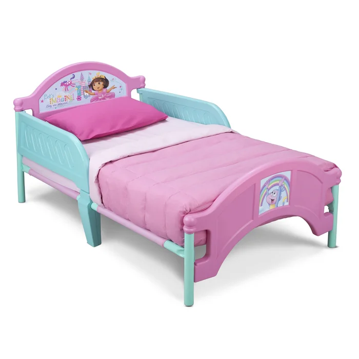 Delta Children Dora the Explorer Plastic Toddler Bed