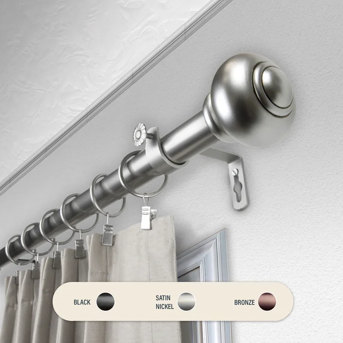 Domovina Malati 1″ Curtain Rod