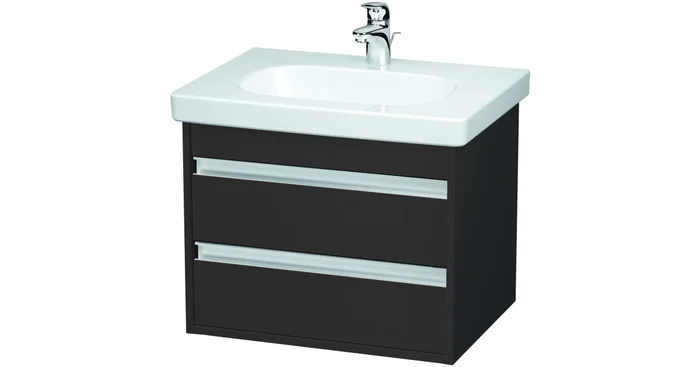 Duravit Ketho 24″ Single Wall Mounted Wood Vanity Cabinet Only – Less Vanity Top