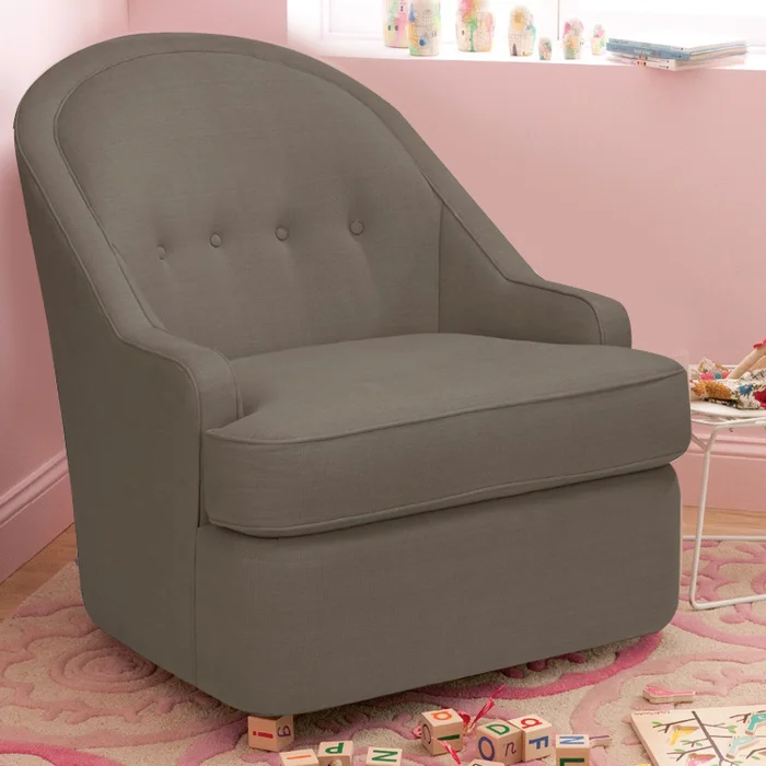 DwellStudio Savoy Glider in Linen Ash