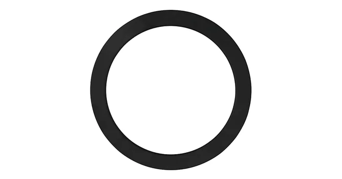 Eglo Trago 5″ Wide Steel Magnetic Trim Ring