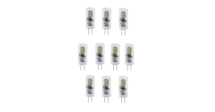 Elegant Lighting 2 Watt Dimmable G4 LED Bulb 3000K – Pack of 10
