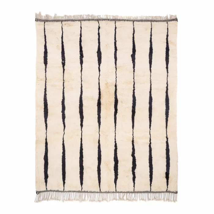 Elegant Rhythm – Luxury Shag Moroccan Rug