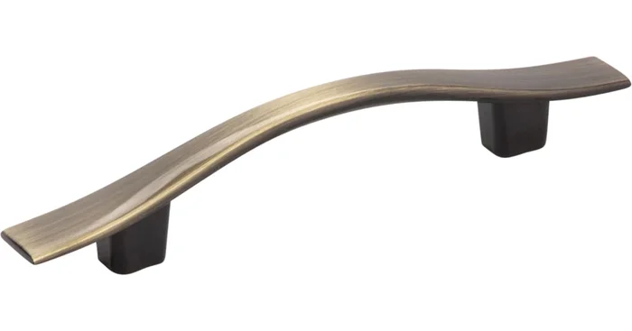 Elements Kingsport 3 Inch Center to Center Old World Arched Bar Cabinet Handle / Drawer Pull