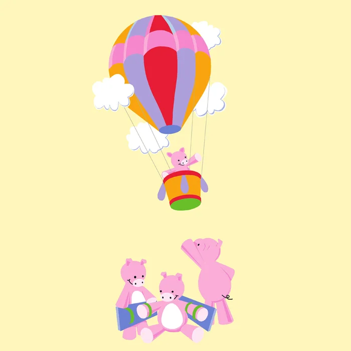 Elephants on the Wall Barnyard Fun When Pigs Fly – Three Paint by Number Wall Murals