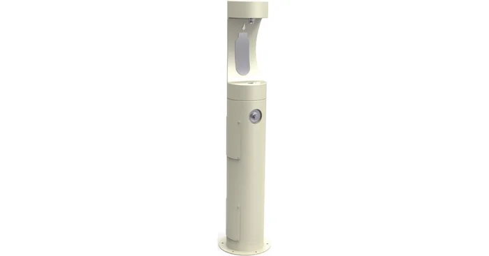 Elkay EZH20 14″ Floor Mounted Outdoor Bottle Filling Station with Freeze Resistance