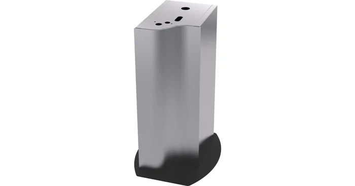 Elkay Free Standing Stainless Steel Contoured Water Dispenser – Cabinet Only