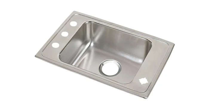 Elkay Lustertone 31″ Drop In Single Basin Stainless Steel Utility Sink