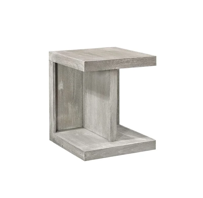 Emery Park – Avery Loft End Table in Limestone Finish – WDY914-LIM