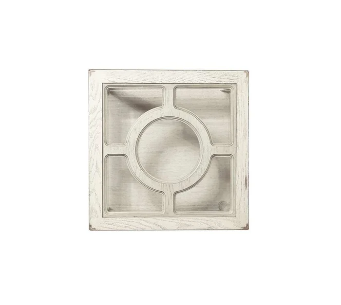 Emery Park – Radius End Table in Alabaster Finish – I233-9140