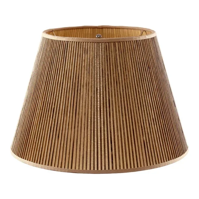 Empire Stick Shade in Walnut Stain, 18″