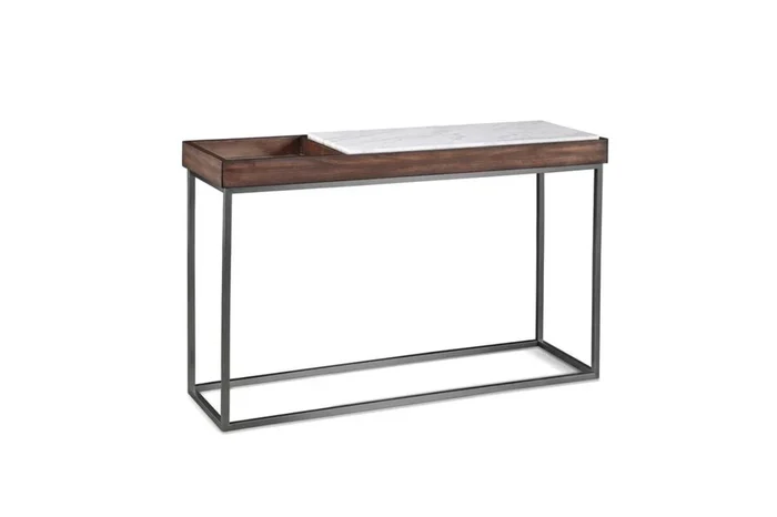 Ennis Sofa Table in Brown Sable