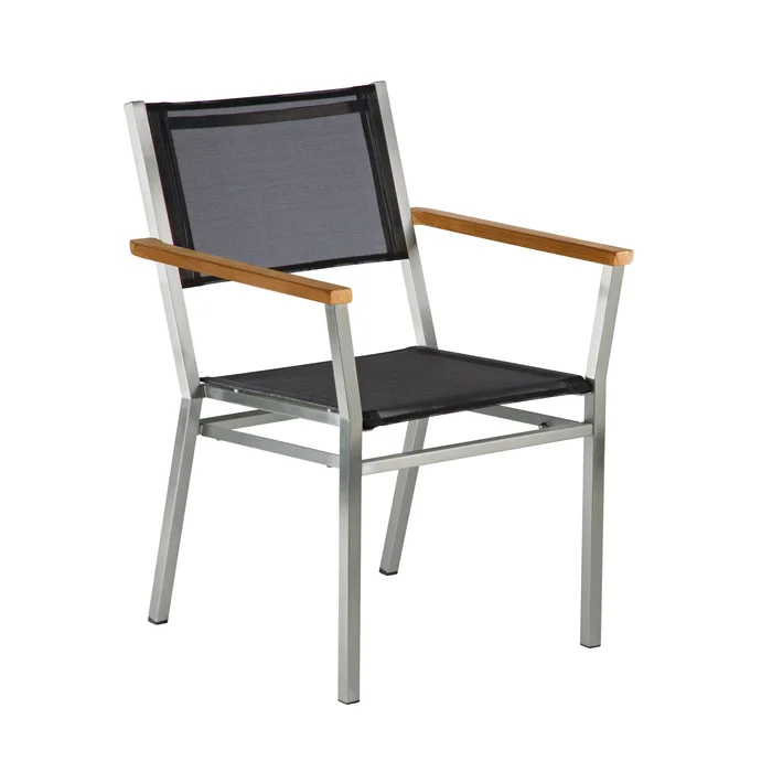 Equinox Armchair – Teak Arm