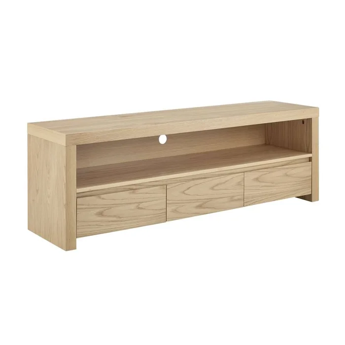 Euro Style – Bryant Media Stand in Oak – 09839OAK-KIT