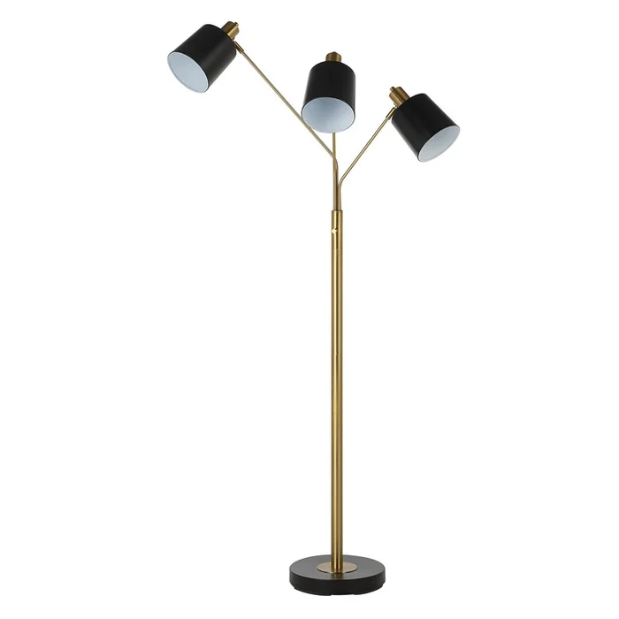Everren Meander 71″ Height Floor Lamp, Yellow